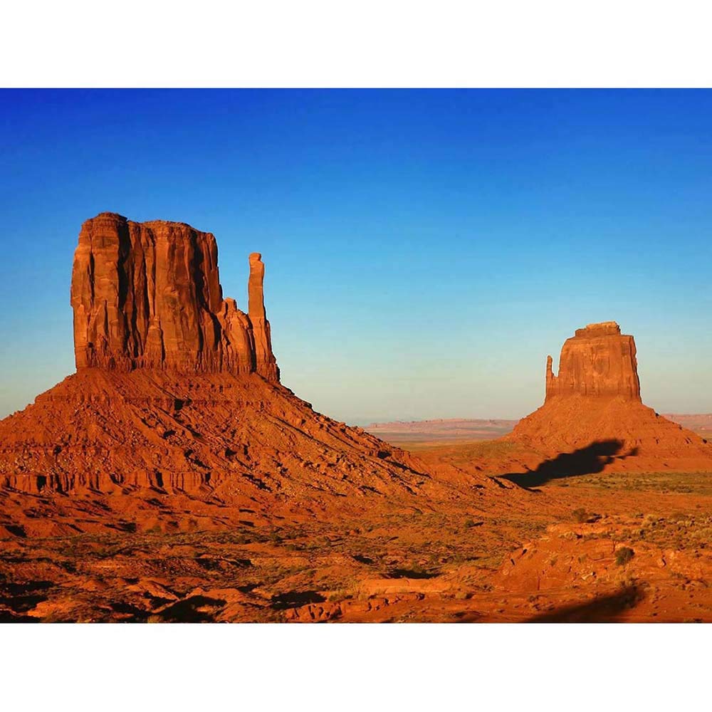 Wee Blue Coo Monument Valley Utah Arizona USA Art Print Poster Wall Decor 12X16 Inch