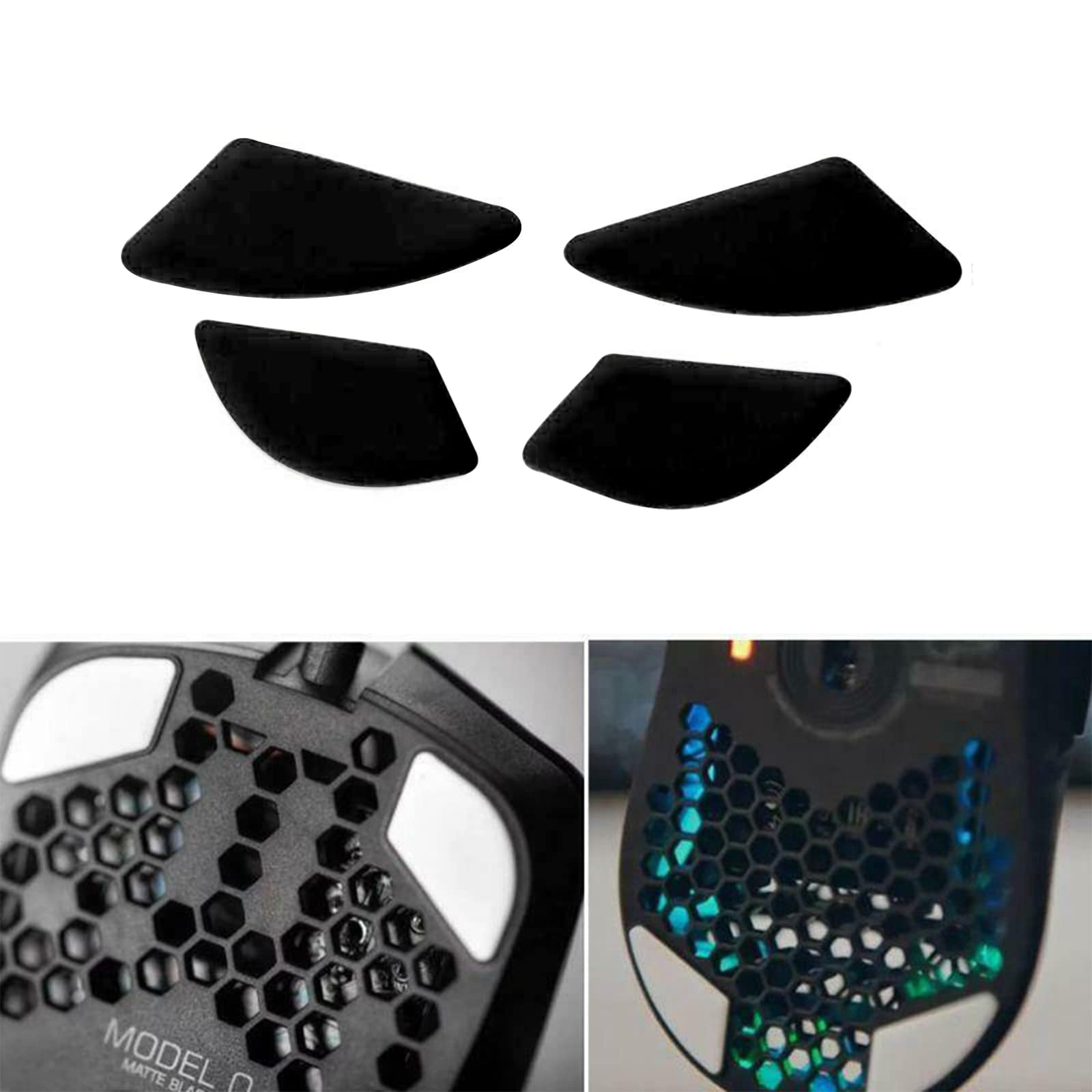 WANSUPYIN 2023 0.6mm Thinkness PTFE Mouse Skates Feet Stickers Set for Glorious Model O Odin