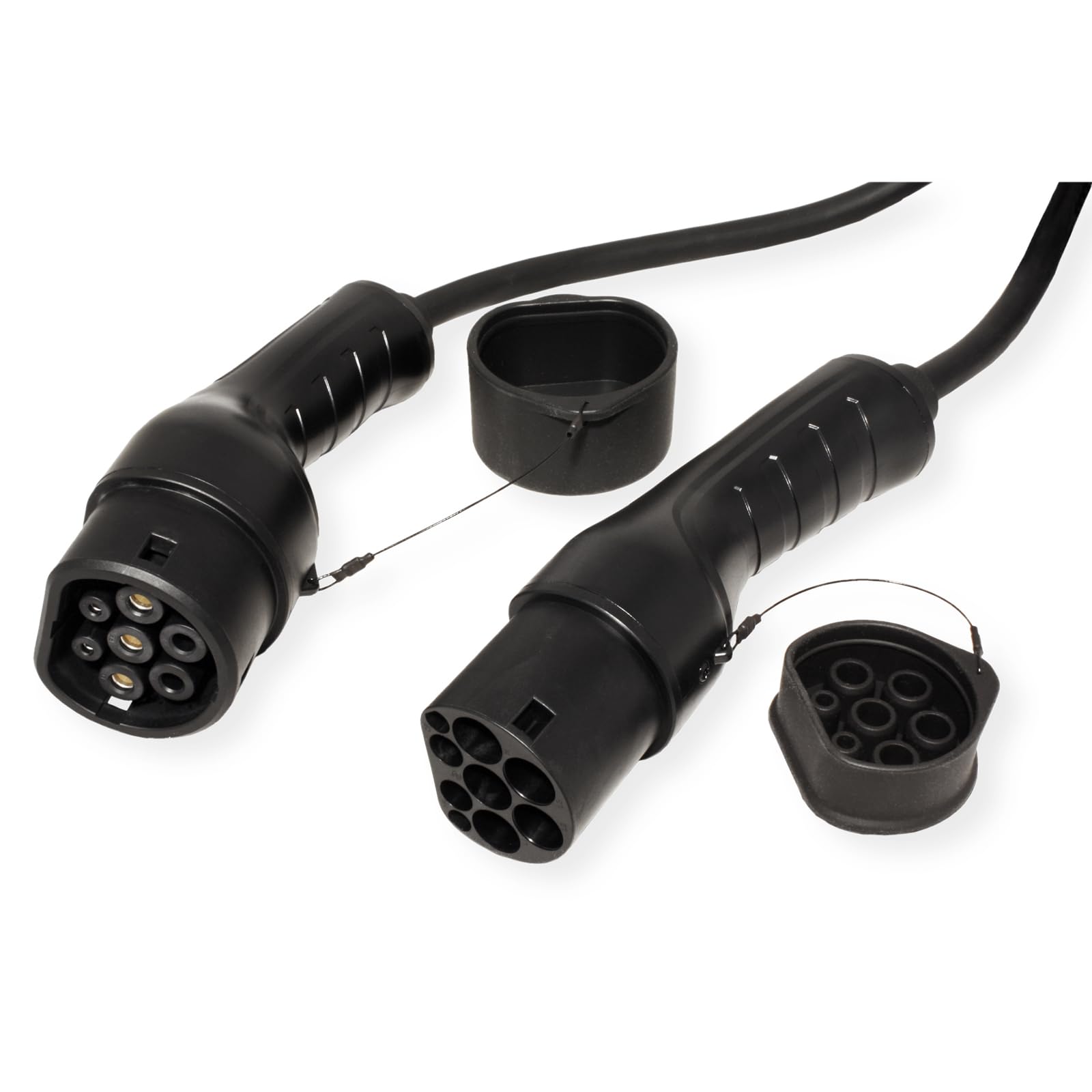 ROLINE Cable de Carga para e-Car Tipo 2, 1 Fase, 250VAC (1P+N+E), 32 A, 7,4 kW, 3 m