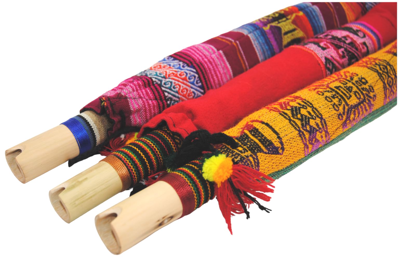 Terrapin Trading Commerce Équitable Bolivien 38cm/15 Quena Flûte Ensemble avec Étui avec Doigt Chart