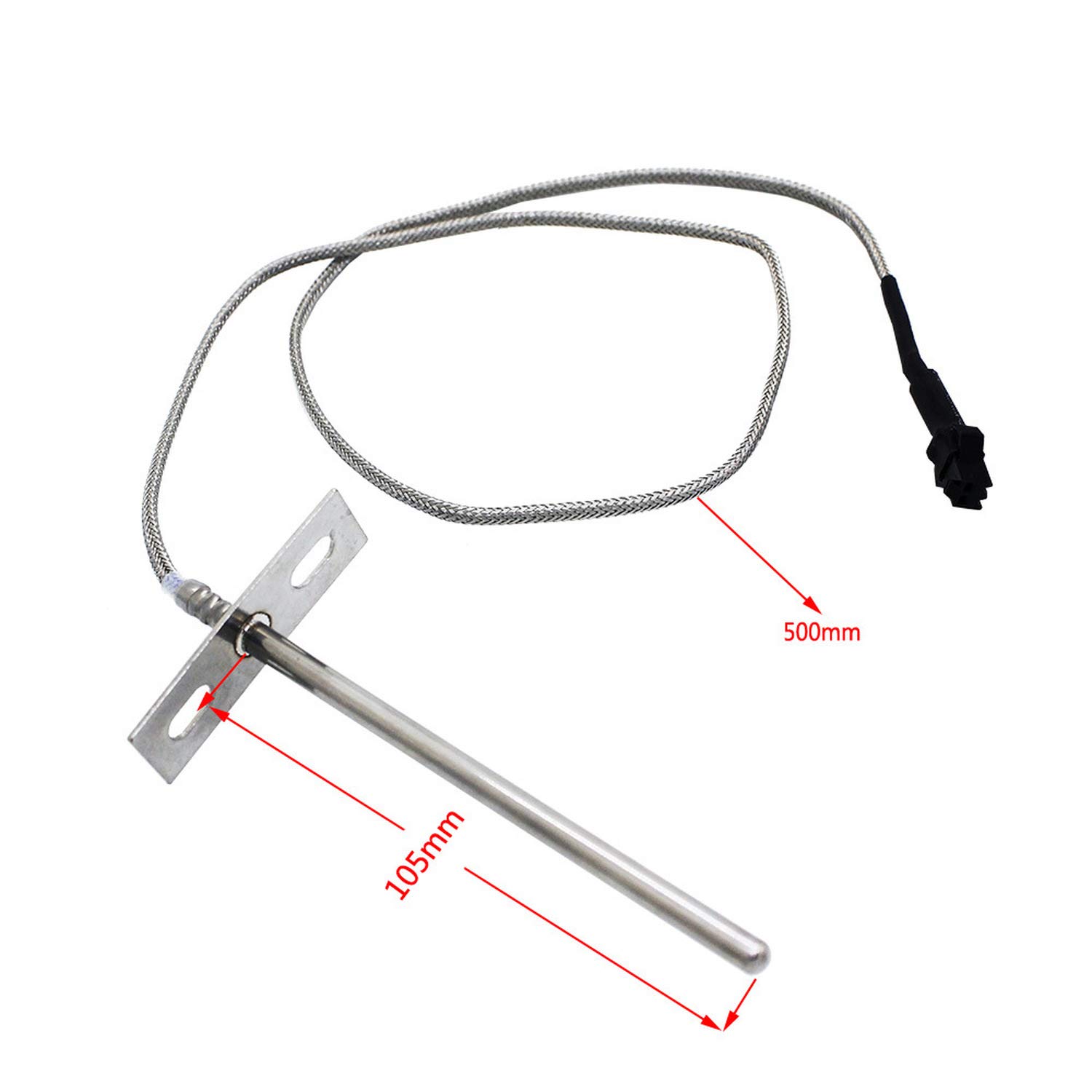 Replacement RTD High-Temperature Meat Probe Sensor, Barbecue Waterproof Probe Sensor for Pit Boss Probe PB1000XL-025-R00