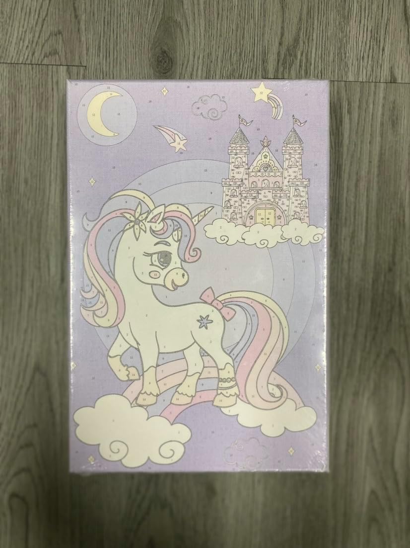 Peinture Par Numéros Colorizzy : Licornes - Eveil/Les Kits Créatifs - 7ème étoile