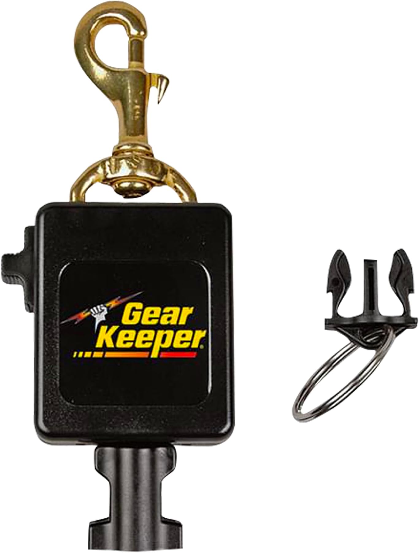 Hammerhead Industries Gear Keeper Locking Scuba Console Retractor โ For Securing a Console at the Hip or Chest Area โ Available in Various Mounting Options - Made in USA