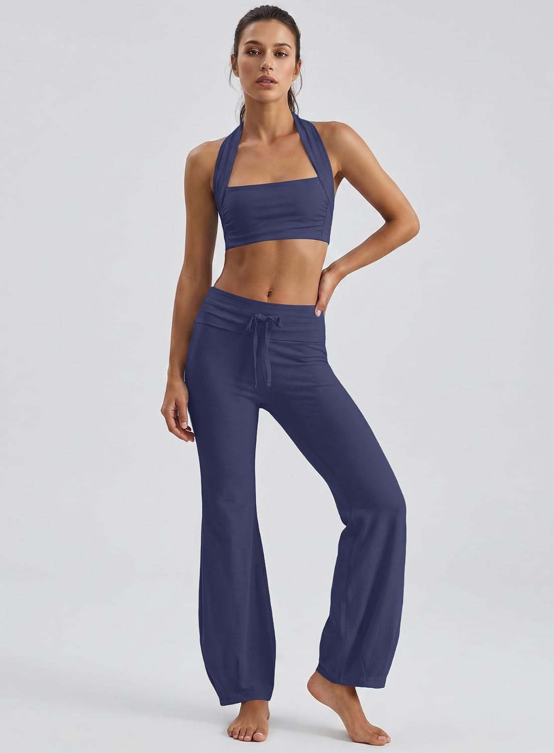 Panadila Women 2 Piece Yoga Sets Pilates Bra and Leggings image 2