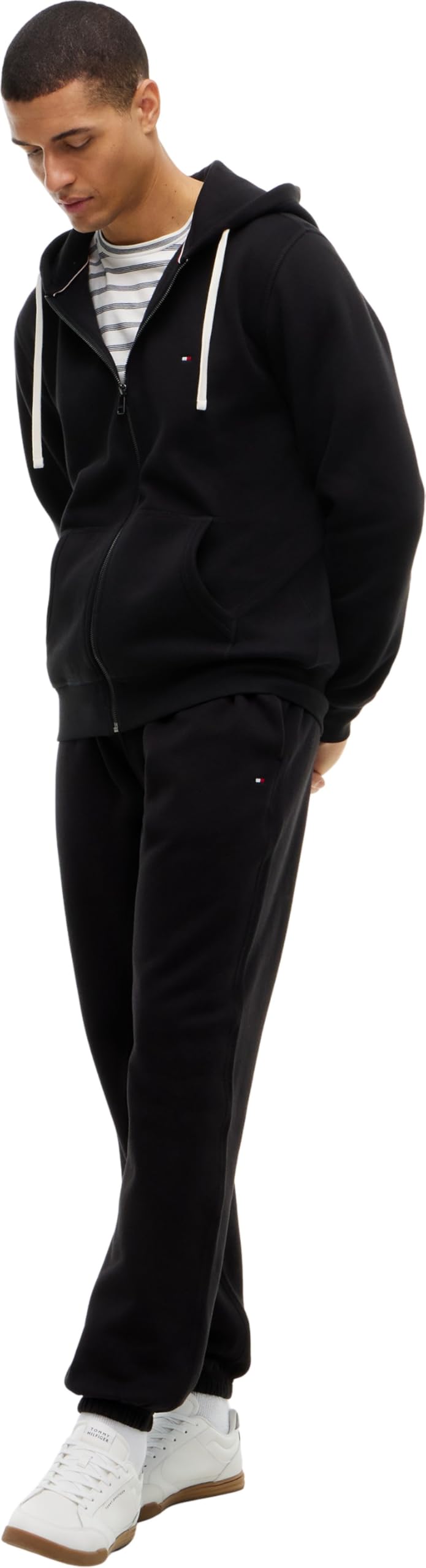Tommy Hilfiger Jogging Homme Essential Fleece avec Cordon de Serrage