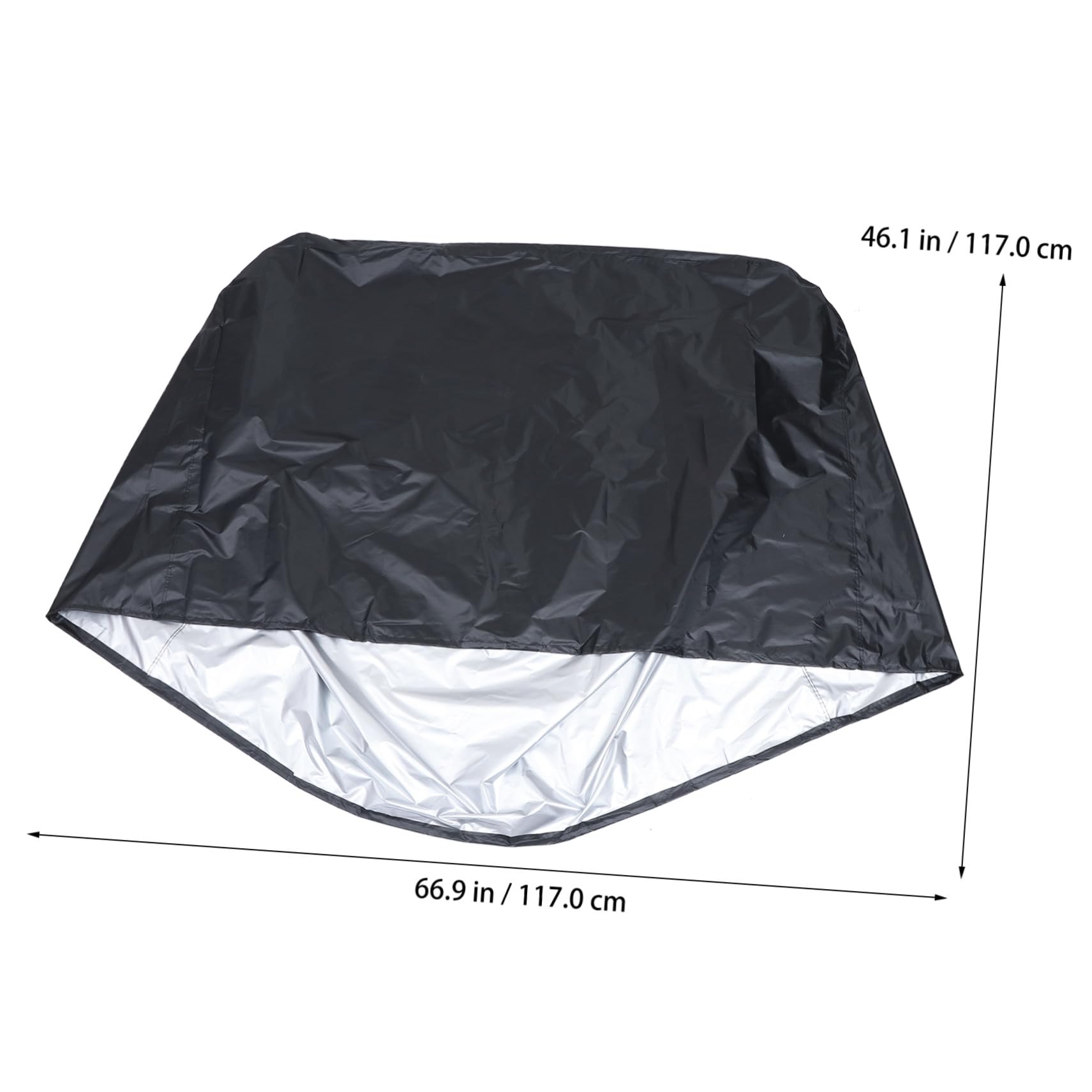 iplusmile Funda para Parrilla de Barbacoa Protectora de Poliéster Cubierta para Barbacoa de Exterior para Parrilla y Anti-Polvo para Usar Jardín o Terraza