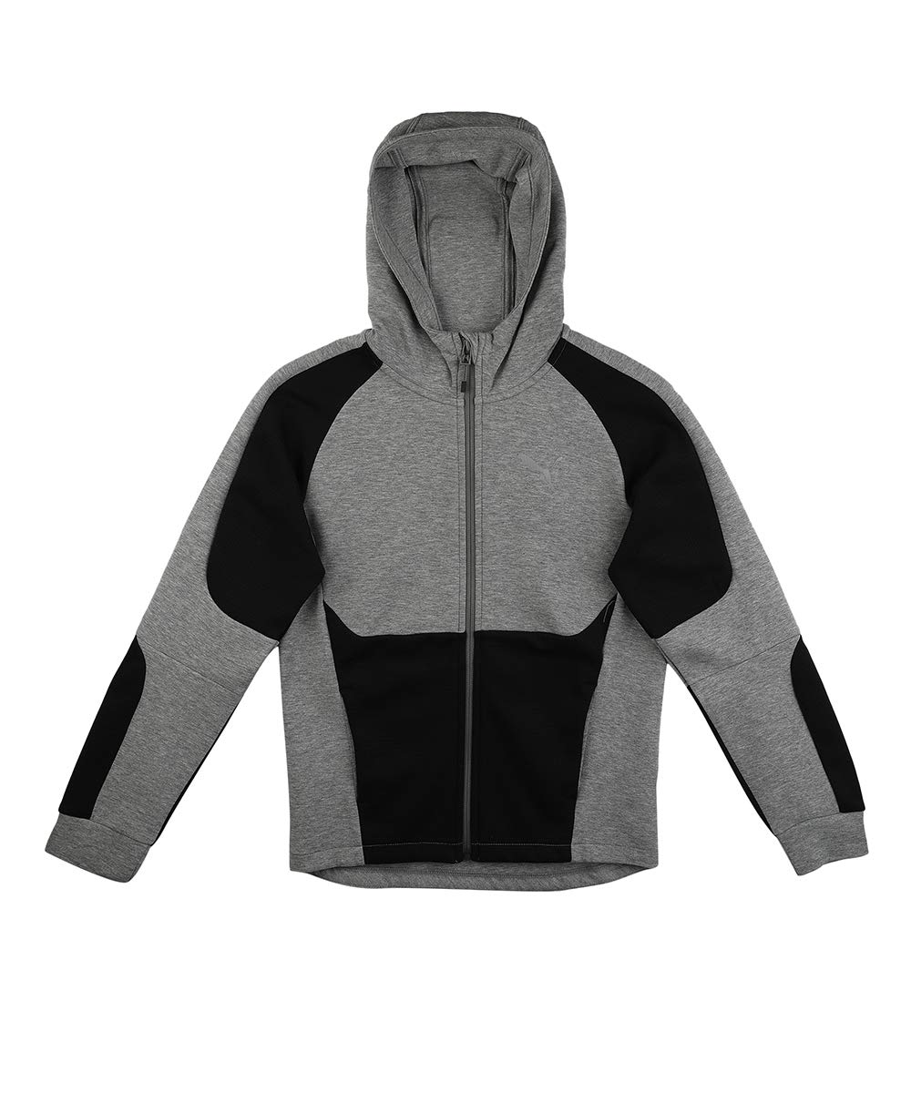 PUMA Evostripe Full-Zip Hoodie B Felpa Bambini e Ragazzi