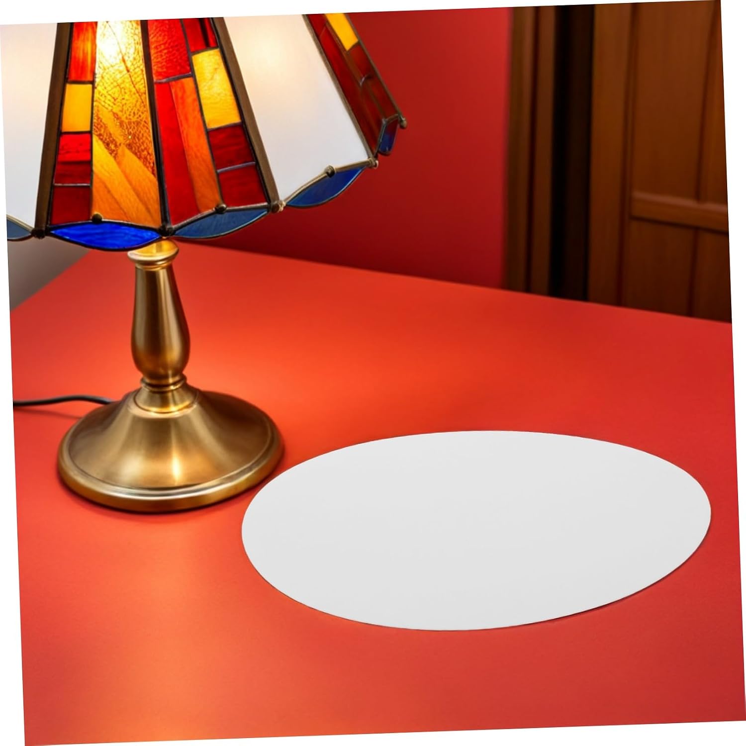 Acrylic round Lampshade Diffuser 27.5cm Diameter 1mm Thick Ceiling Light Cover Small Lamp Shade for Bedroom Lighting Ceiling Lampshades Light Filter