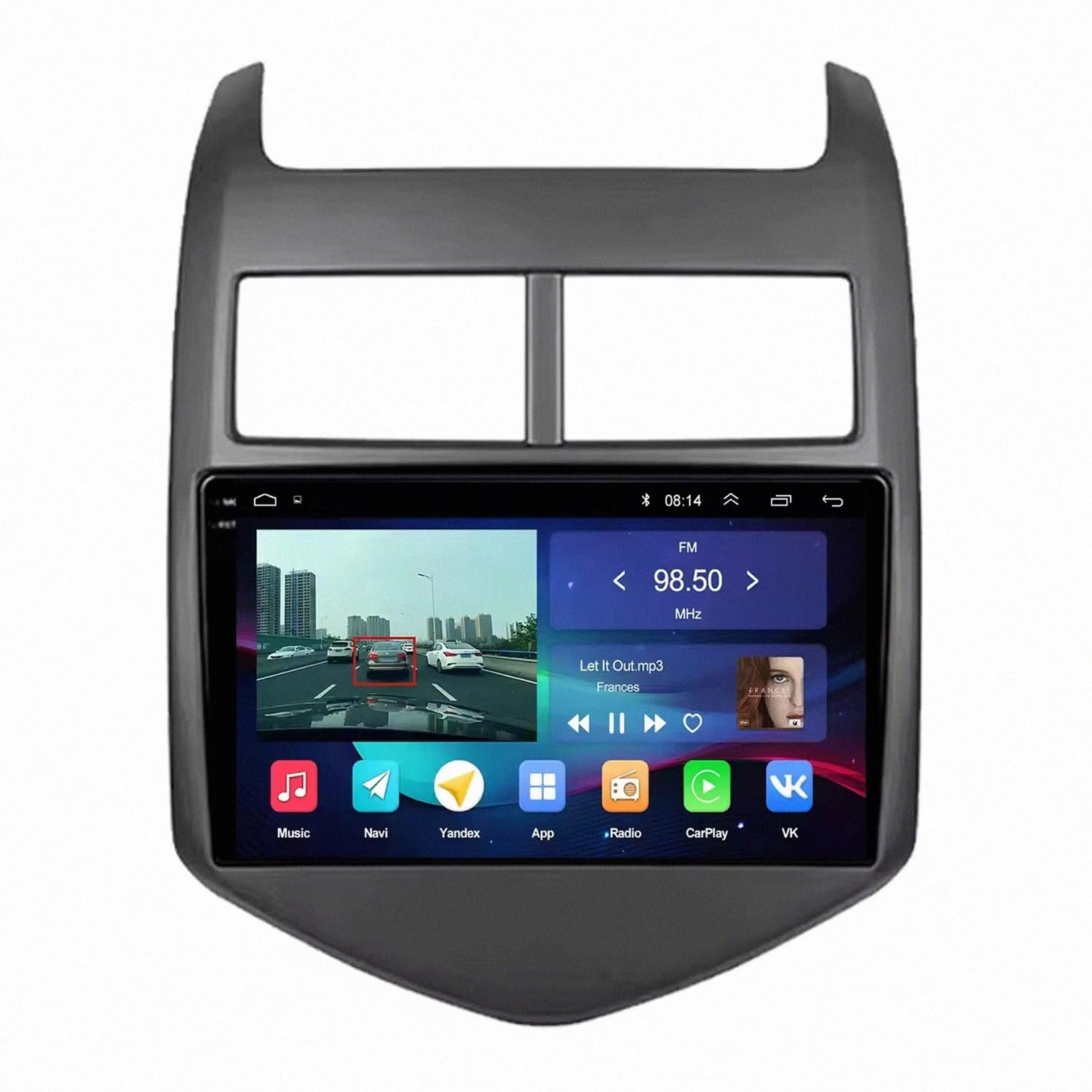 Navegación GPS Chevrolet Aveo con manos libres para evitar multas 8