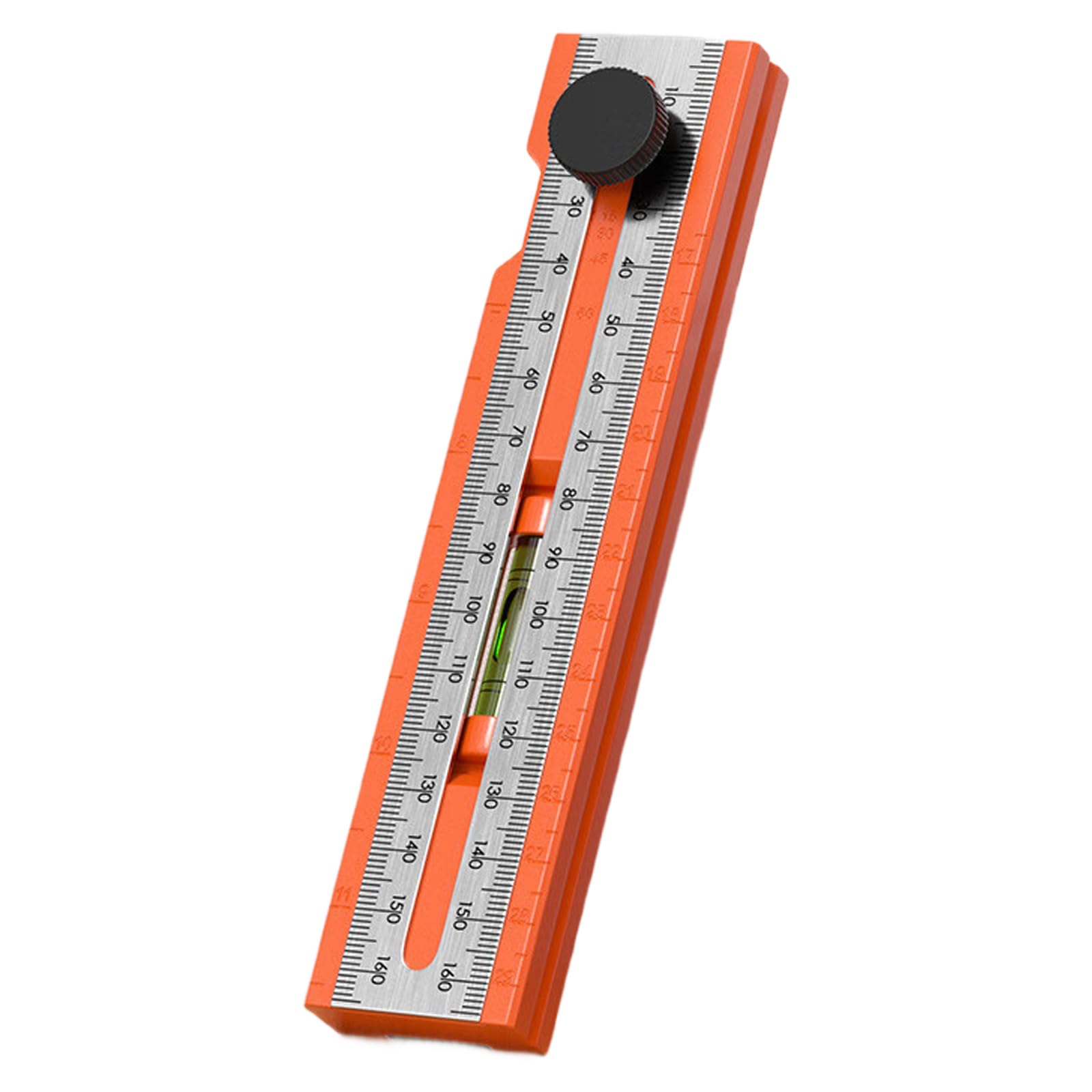 Positioning Scribing Protractor Tool Foldable Depth Measurer for Woodworking Marking Marking Gauge Tool