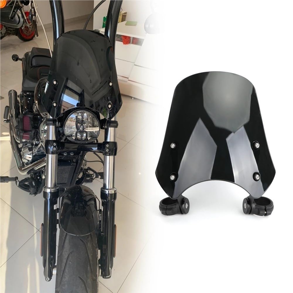 Dla Harley Dyna Softail 1996-2019 Owiewka Motocyklowa Szyba Motocyklowa
