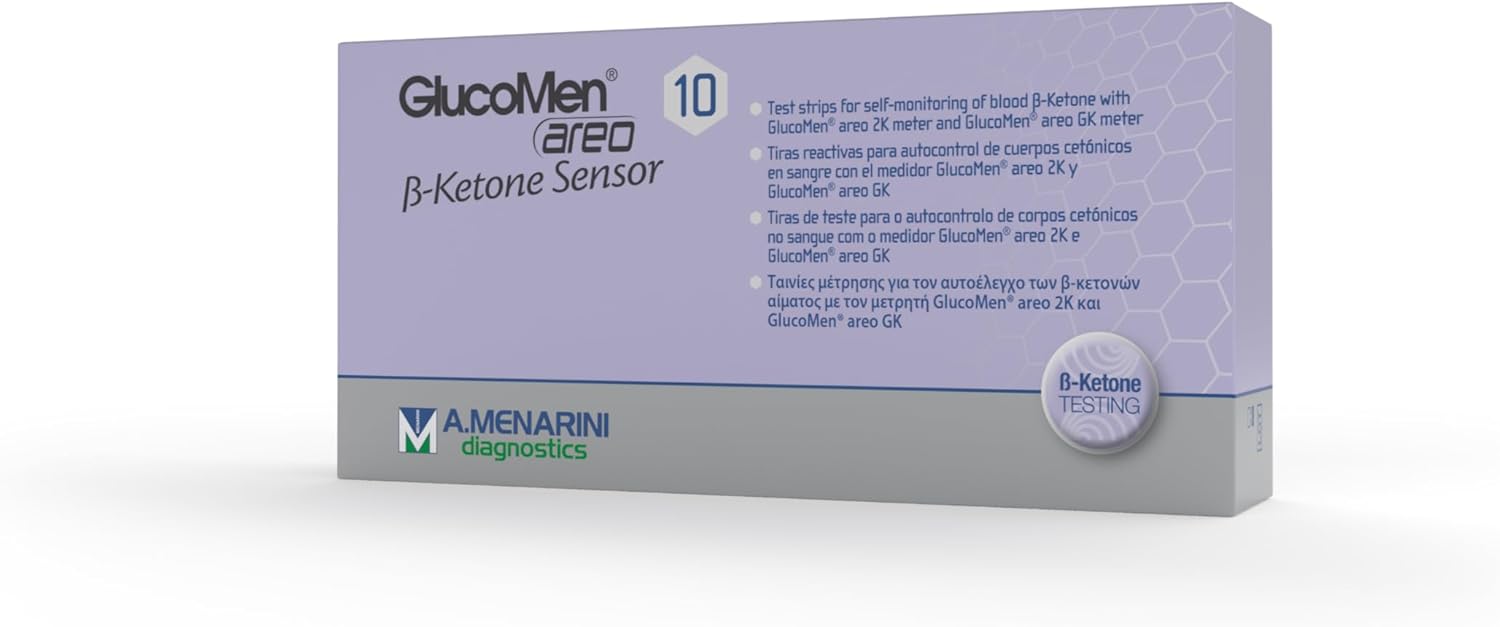 Areo Ketone Strips (10) Amazon.co.uk Health & Personal Care