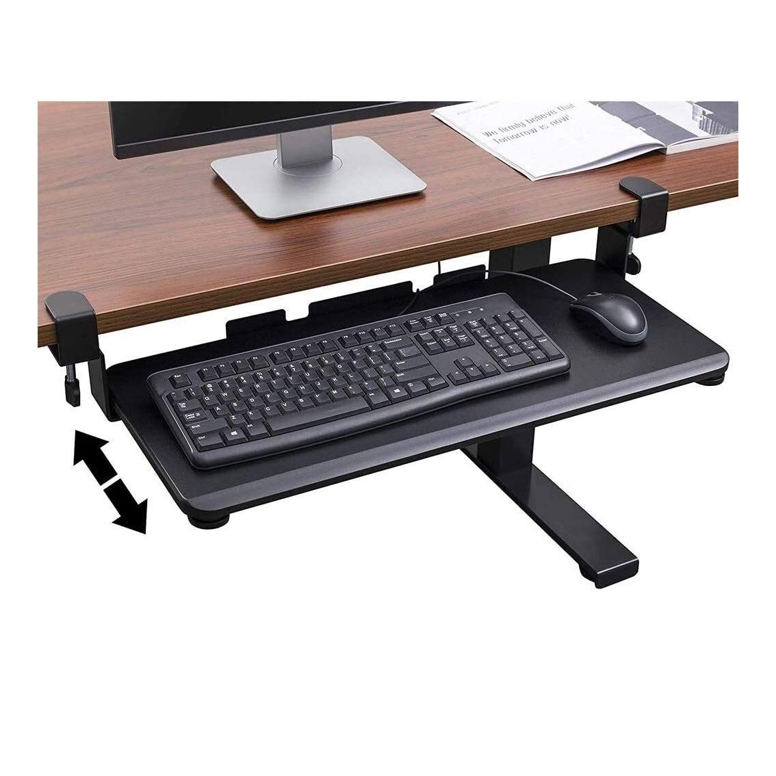Buy ClampOn Keyboard Tray Keyboard Tray Under Desk Tray Keyboard Under