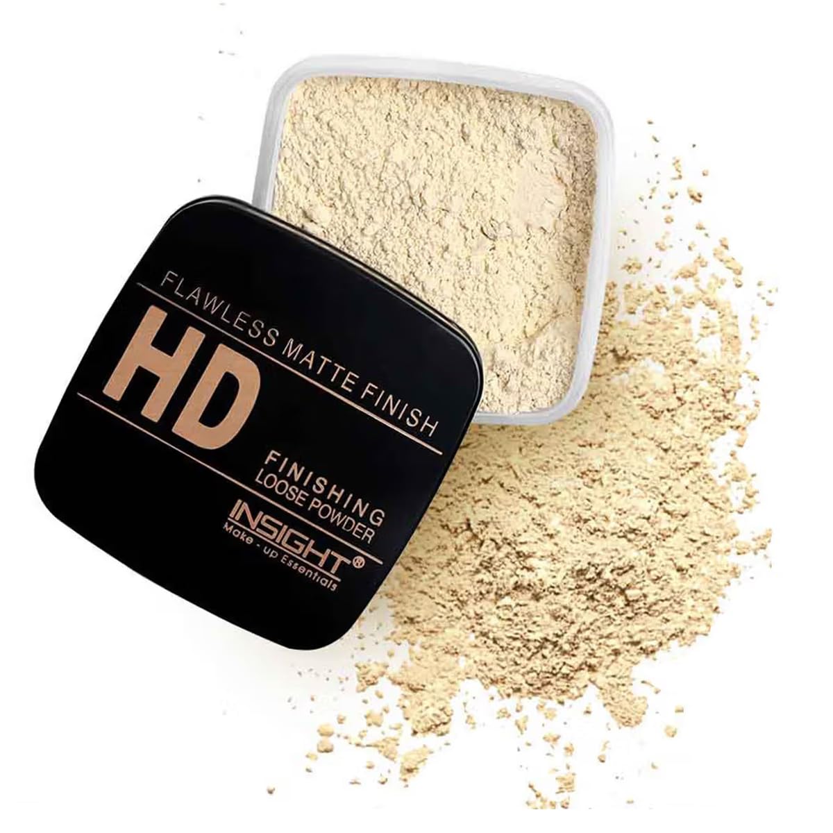 INSIGHT HD Finishing Loose Powder-Ivory|Natural Finish|Makeup Lock-In Formula|Shine free|For All Skin Types-30 gm INSIGHT HD Finishing Loose Powder-Ivory|Natural Finish|Makeup Lock-In Formula|Shine free|For All Skin Types-30 gm