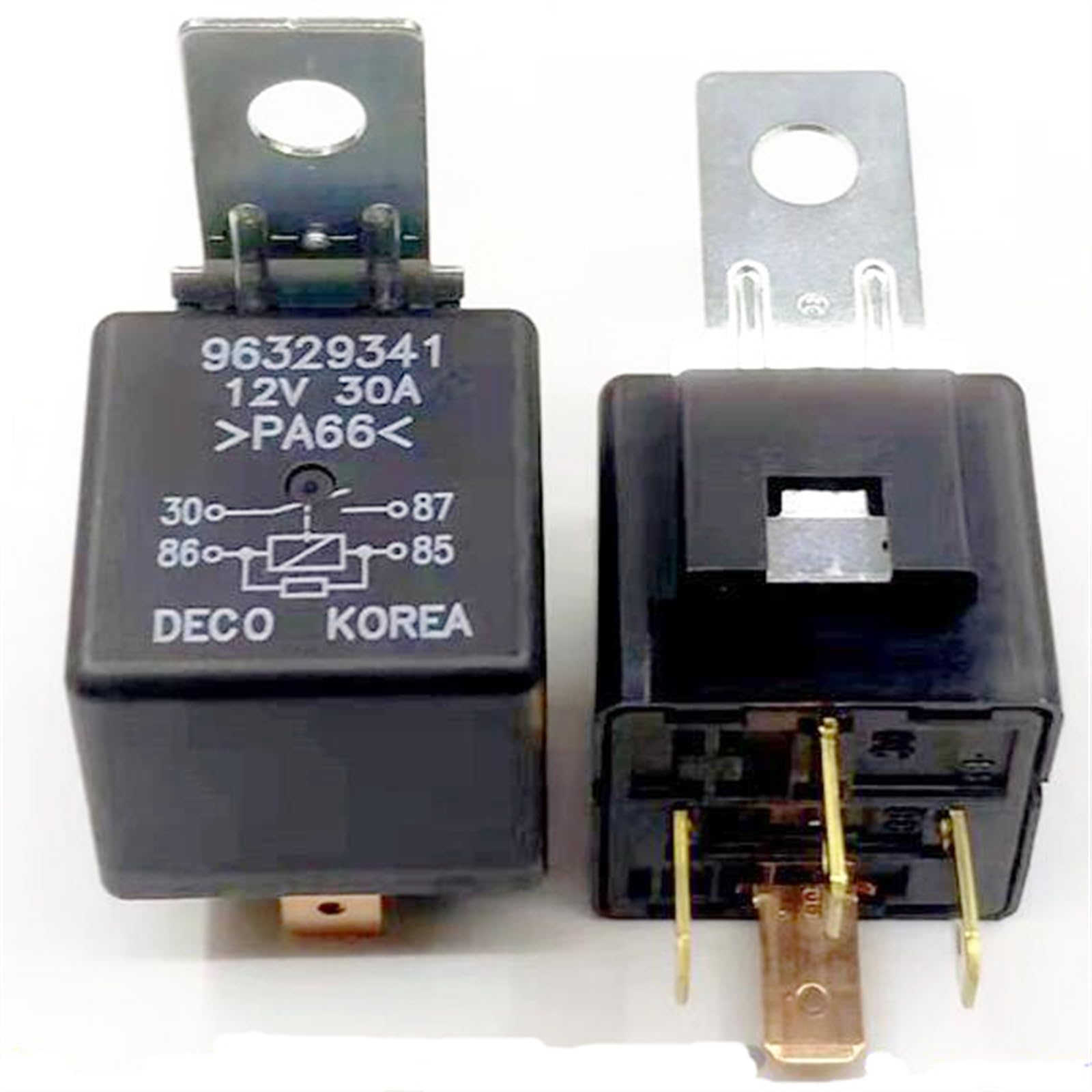 Relais 96329341 12V 4PIN à commutation stable pour courant continu 12VDC