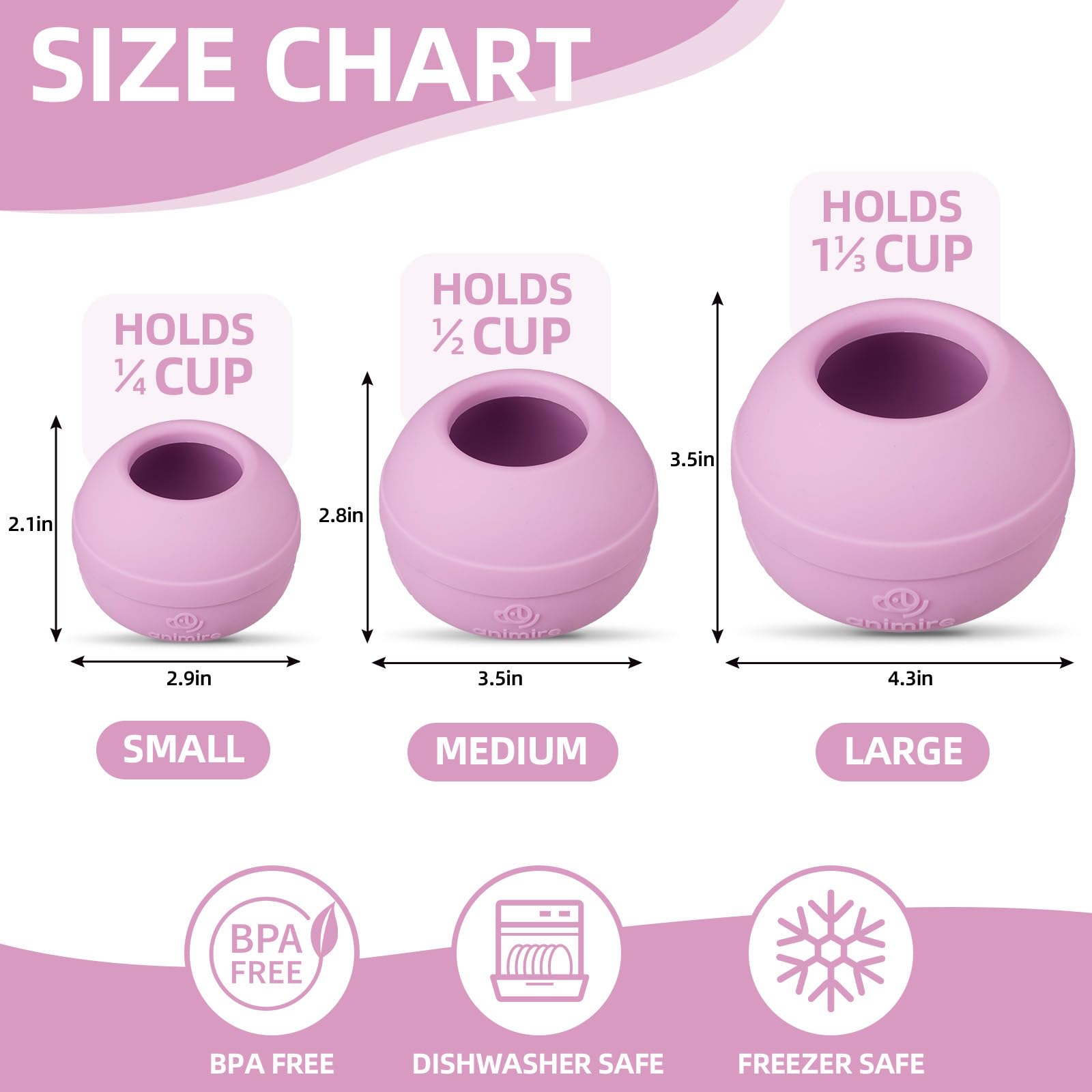 Jouet à lécher interactif durable pour chien, enrichissement en peluche pour garder les chiens occupés, jouet à mâcher oscillant et congelable, de qualité alimentaire (violet pastel, taille M)