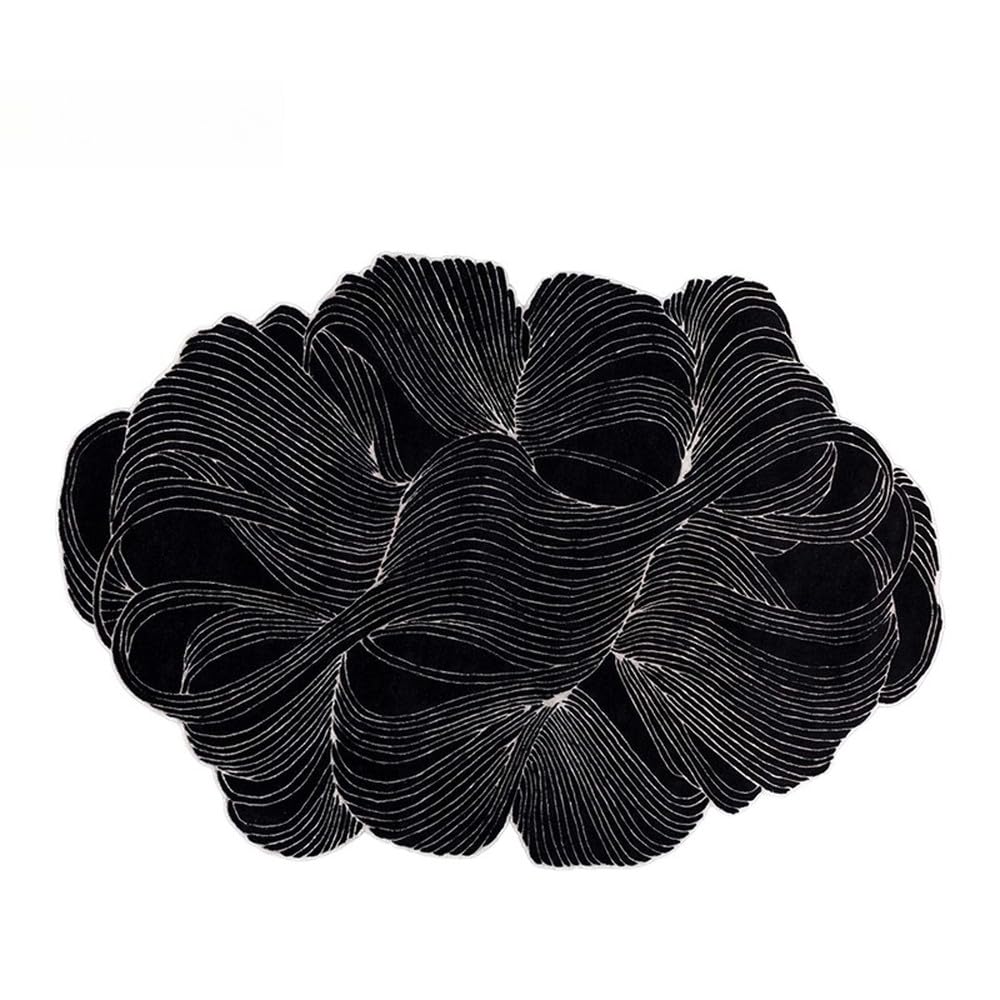 Tapis irrégulier chambre pour un espace cocooning et doux