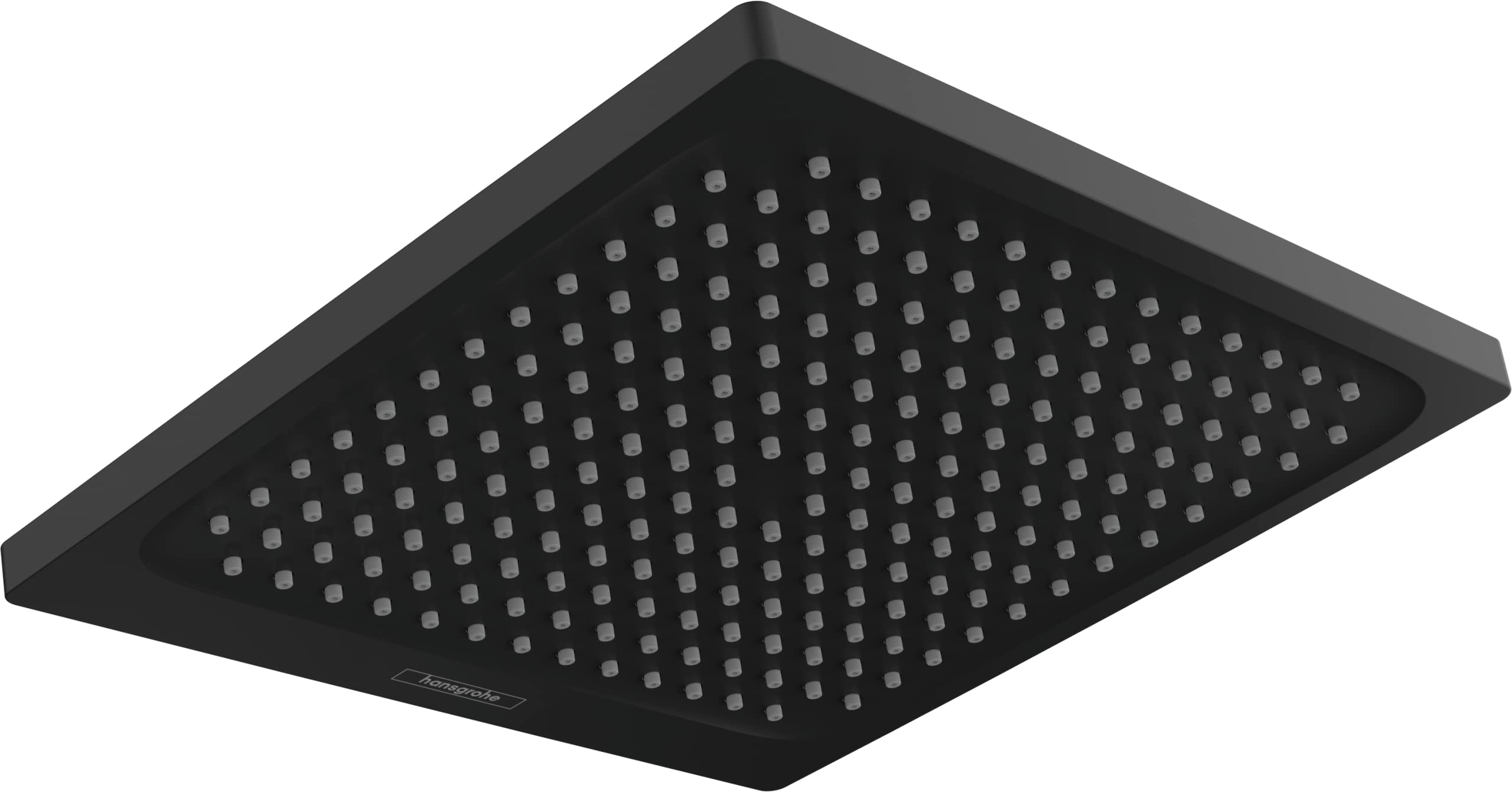 hansgrohe Crometta E Rociador de ducha 240 1 tipo de chorro, negro mate, 26726670