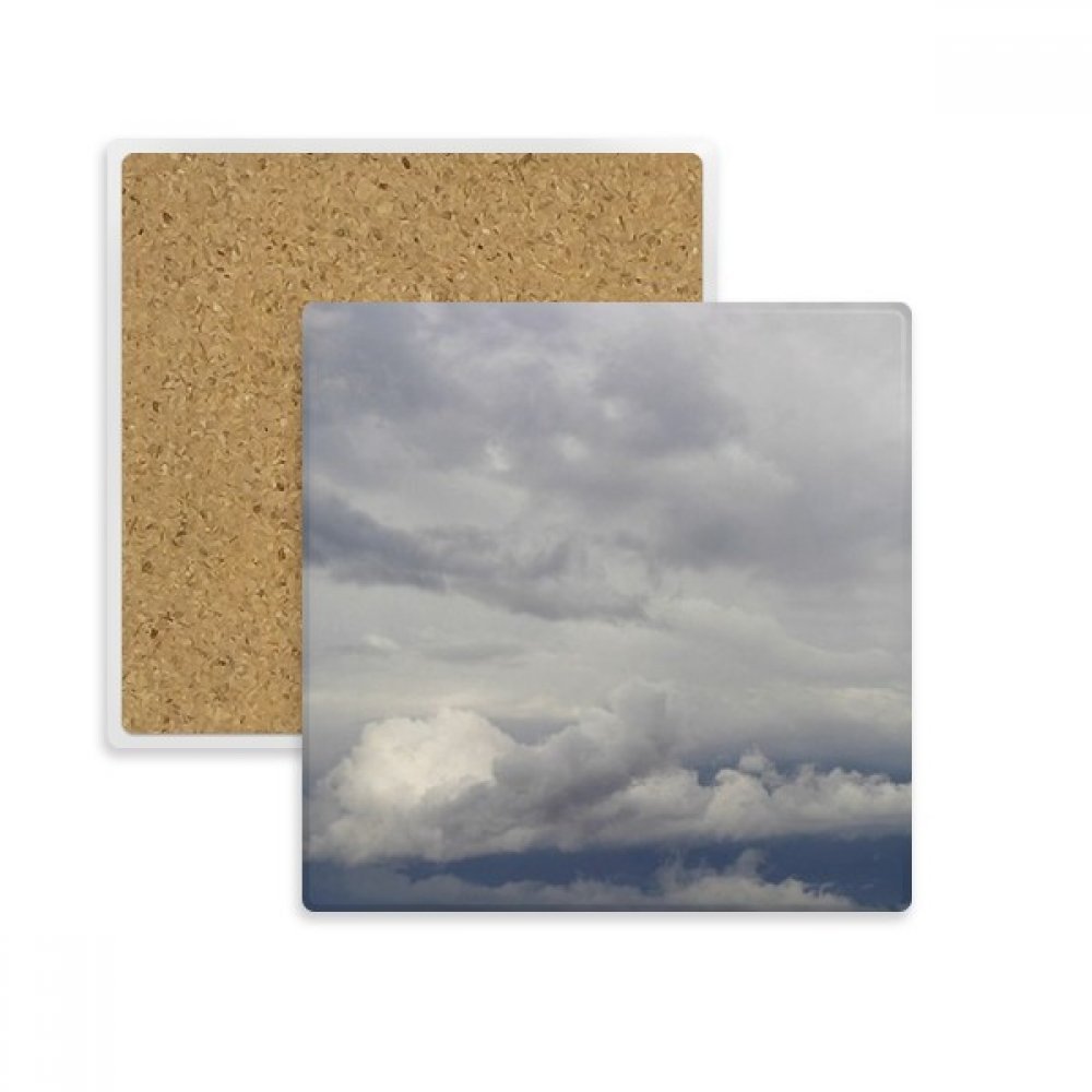 Coaster Tasse Porte-Absorbant : Un Cadeau Original Motif Nuages