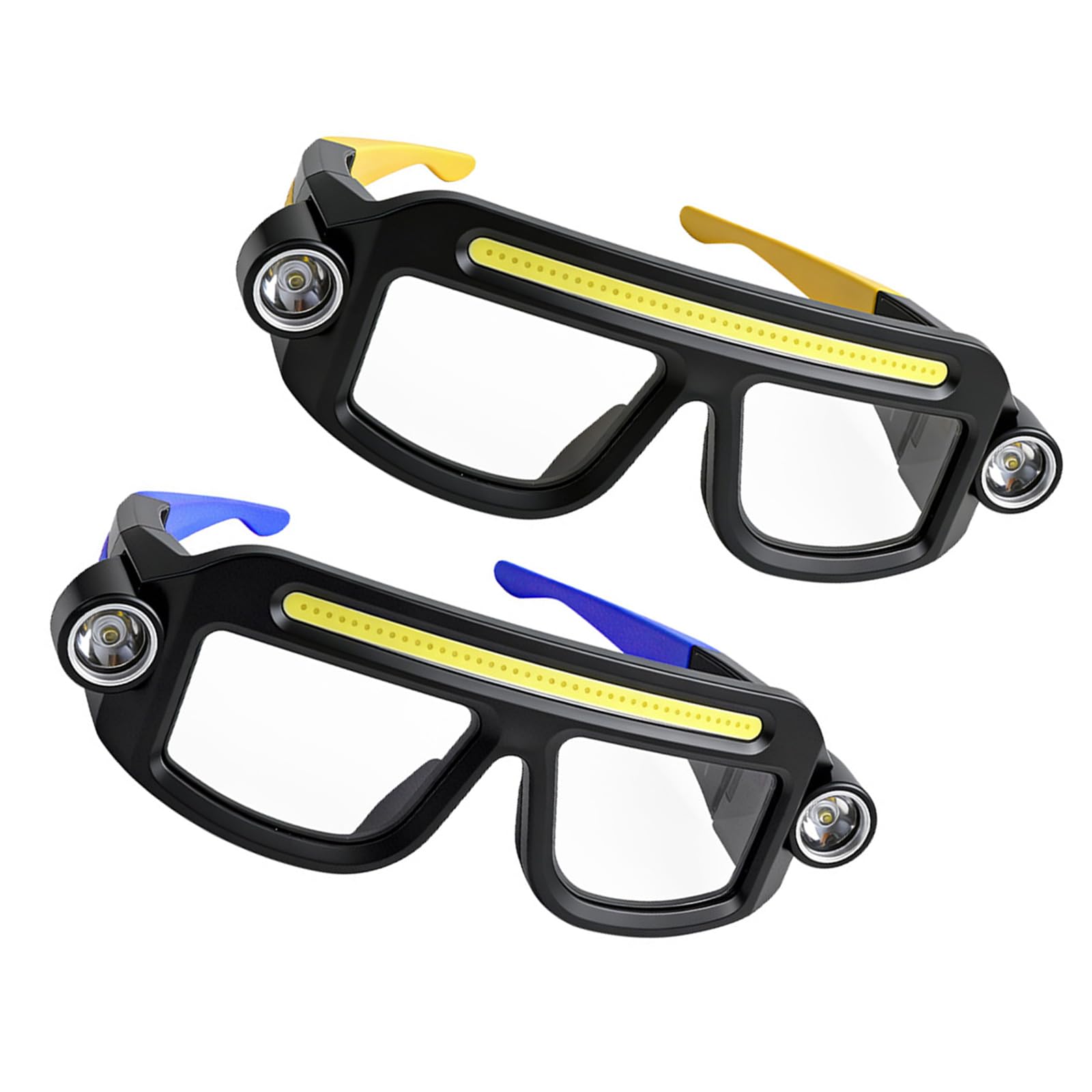 Kaeltsyn Practical LED Task Light Having IPX4 Water Resistant Build Great for Home Projects Night Jogging and Power Outages Strategic Headlamp for Running