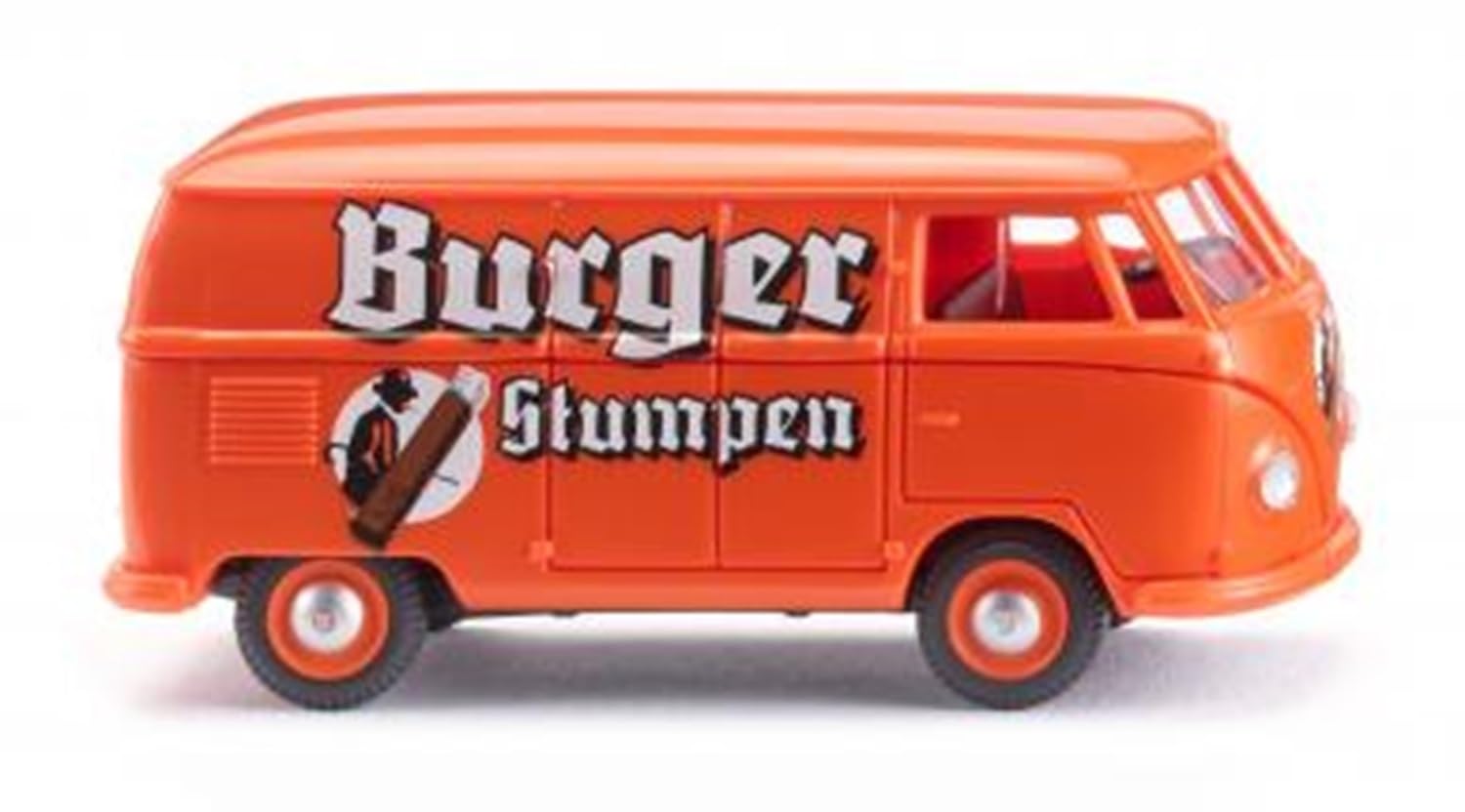 Wiking 78818 VW T1 (Typ 2) Box Van Burger Stumpen HO Gauge