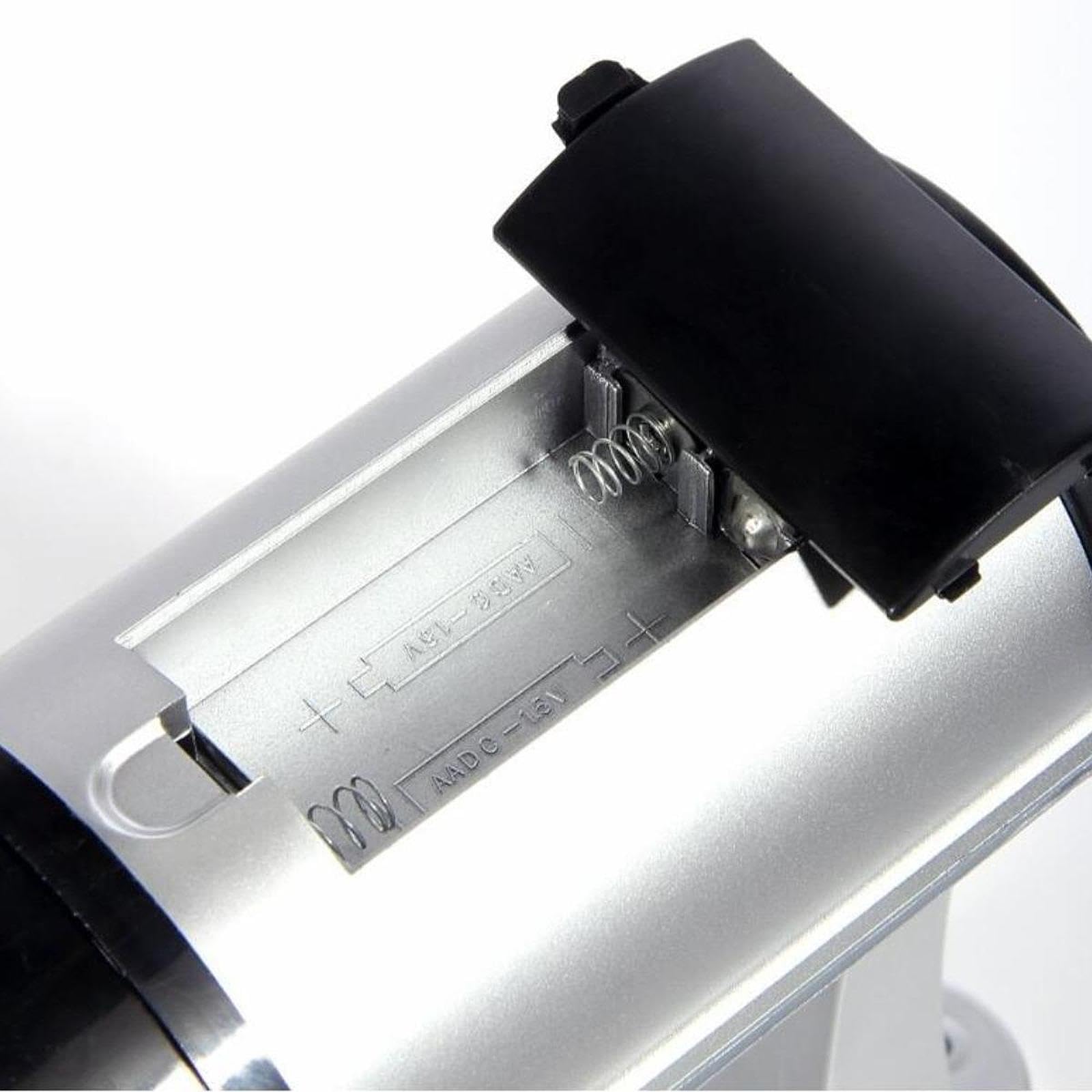 TRENDIVIBE Dummy Security Camera with Flashing LED Light Waterproof Dummy Surveillance Silver-image-37