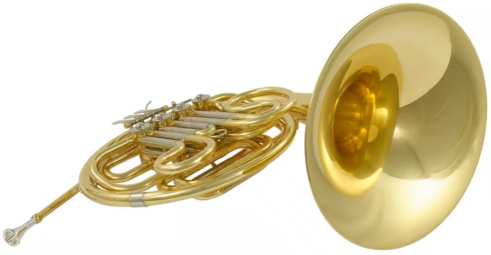 Woodbrass WHR400D - Coro d'armonia Si/Fa Verniciato - Strumento a Vento Principiante Pronto a Giocare, Doppia Pallet 4 Barili, Padiglione Ottone Verniciato, Custodia e Bocchino Incluso