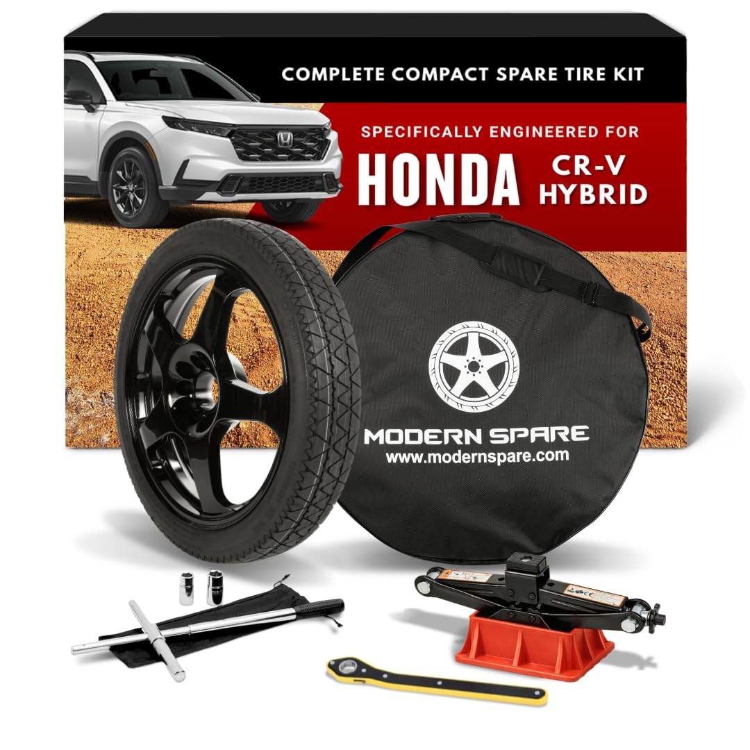 Modern Spare Complete Spare Tire Kit & Accessories Fits 2020-2026 Honda CRV Hybrid