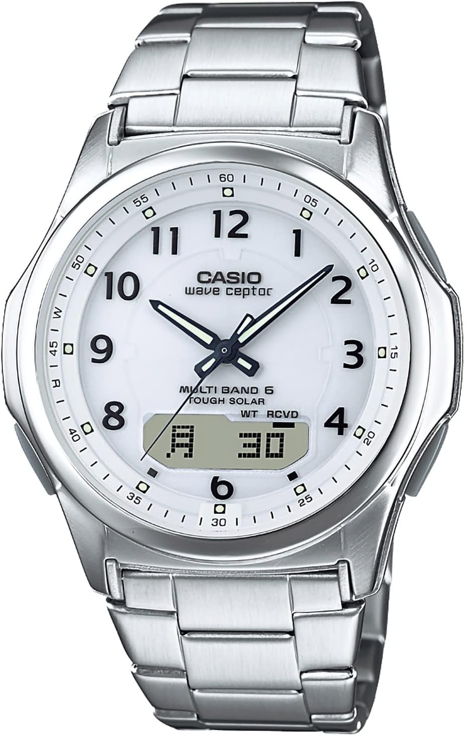 Casio Scepter Wristwatch Solar Men's Watch Multiband6 WVA-M630D-7AJF Japan Import