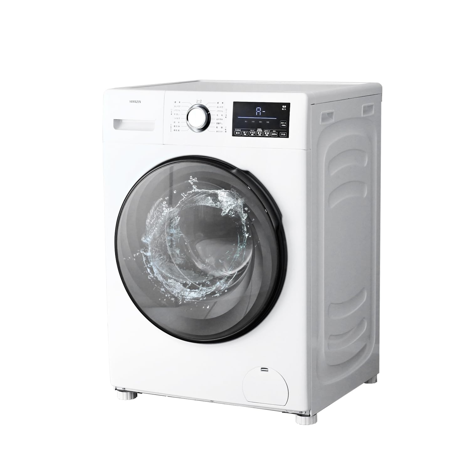 Amazon | [山善] 洗濯機 ドラム式 洗濯10kg 乾燥5kg 左開き 幅60cm