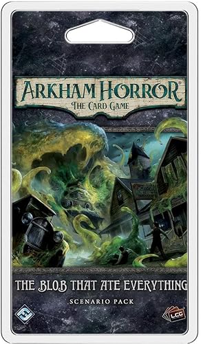 Arkham Horror The Card Game The Blob That Ate Everything - Juego de terror Juego de cartas cooperativas misteriosas A partir de 14 años 1-2