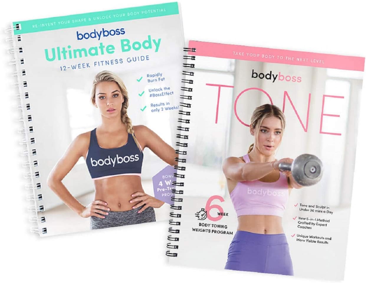 Fitness & Tone Bundle. Includes BodyBoss Fitness Guide and BodyBoss Tone Guide