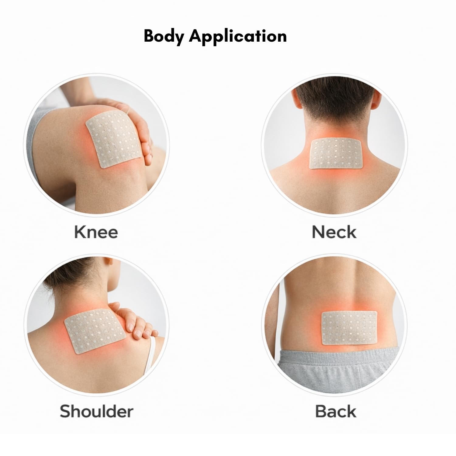 Pain Relief Belladonna Plaster - Pack of 8 | Heat Therapy | Herbal patch for Knee pain, Neck, Shoulder, Back,Muscle, Cramps | Reduces Swelling | Quick Natural Pain Relief — Amazon image 5