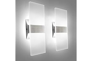 KICAAO Sleek and Modern Wall Sconce Lighting - Enhance Your Home Ambiance