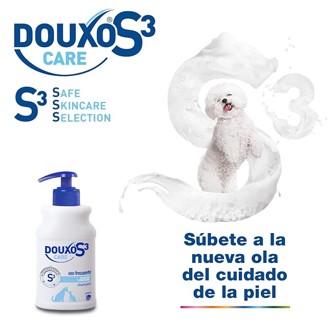 Foto 5 de 5 de DOUXO S3 Care - Champú - para Perros y Gatos- Higiene - Uso frecuente - Suaviza y Protege