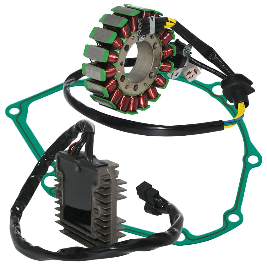 Stator Coil Rectifier Stator Gasket for Suzuki GSX1300 B-King 1300 2008-2010 for Suzuki GSX1300R GSX1300 Hayabusa 1300 2008-2012 for Suzuki GSX1300R 2008-2009 for Suzuki GSX1300RL1 GSX1300RL2