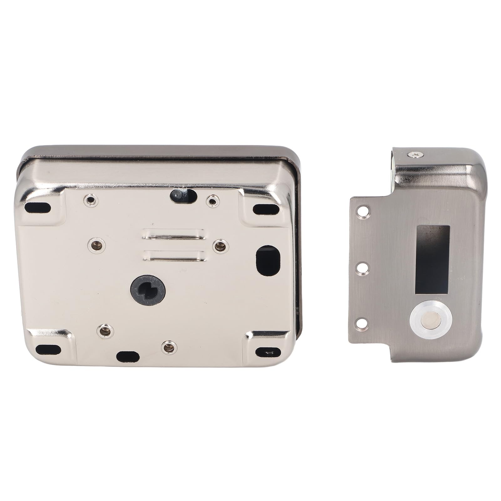 Cerradura de Puerta Electrónica con Cerrojo, Cerradura de Puerta Inteligente sin Llave, Sistema de Control de Acceso con 2 Mandos a Distancia