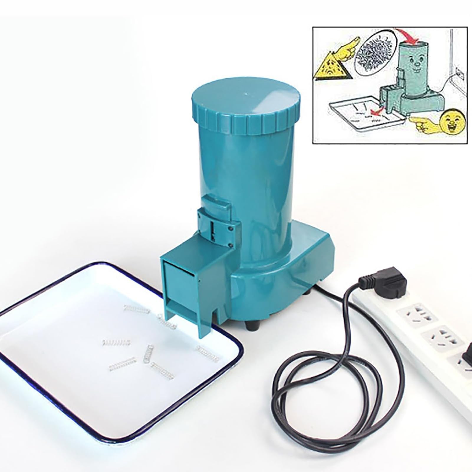 Herramienta separadora de resortes, máquina automática compacta de 30 W para resortes helicoidales, se adapta a 2-15 mm de diámetro y 2-30 mm de longitud, ideal para uso en taller o fábrica