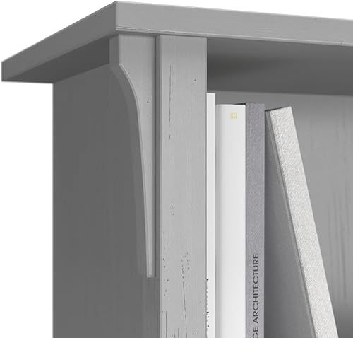 Miniatura 37 de Bush Furniture BSH24462943 Salinas - Librería de 6 estantes de 30 pulgadas de alto, Shiplap gris/blanco puro Shiplap Gris/Blanco Puro,Blanco