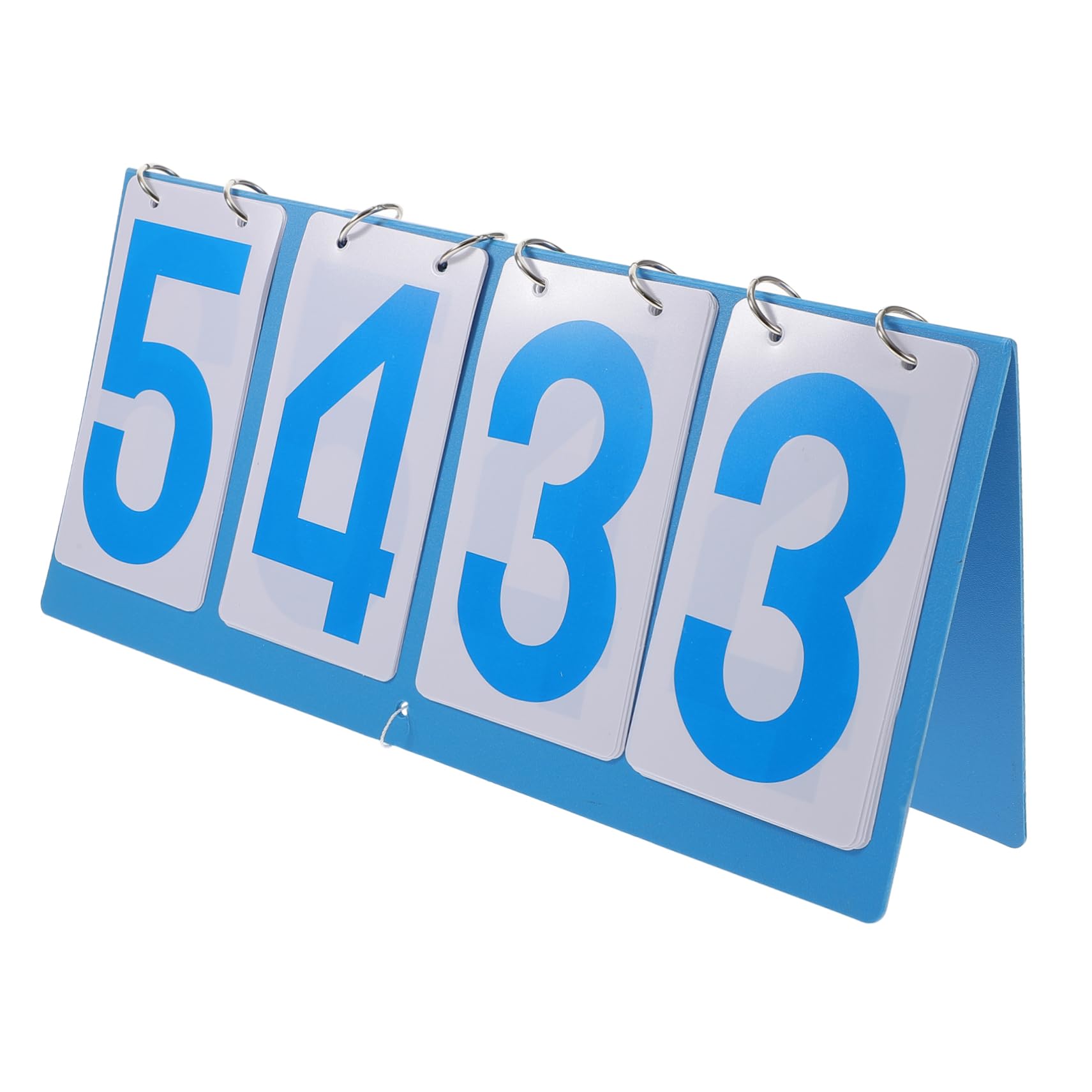 balacoo Convenient Scoreboard Portable Flip Scoreboard Dry Erase Surface for Sports