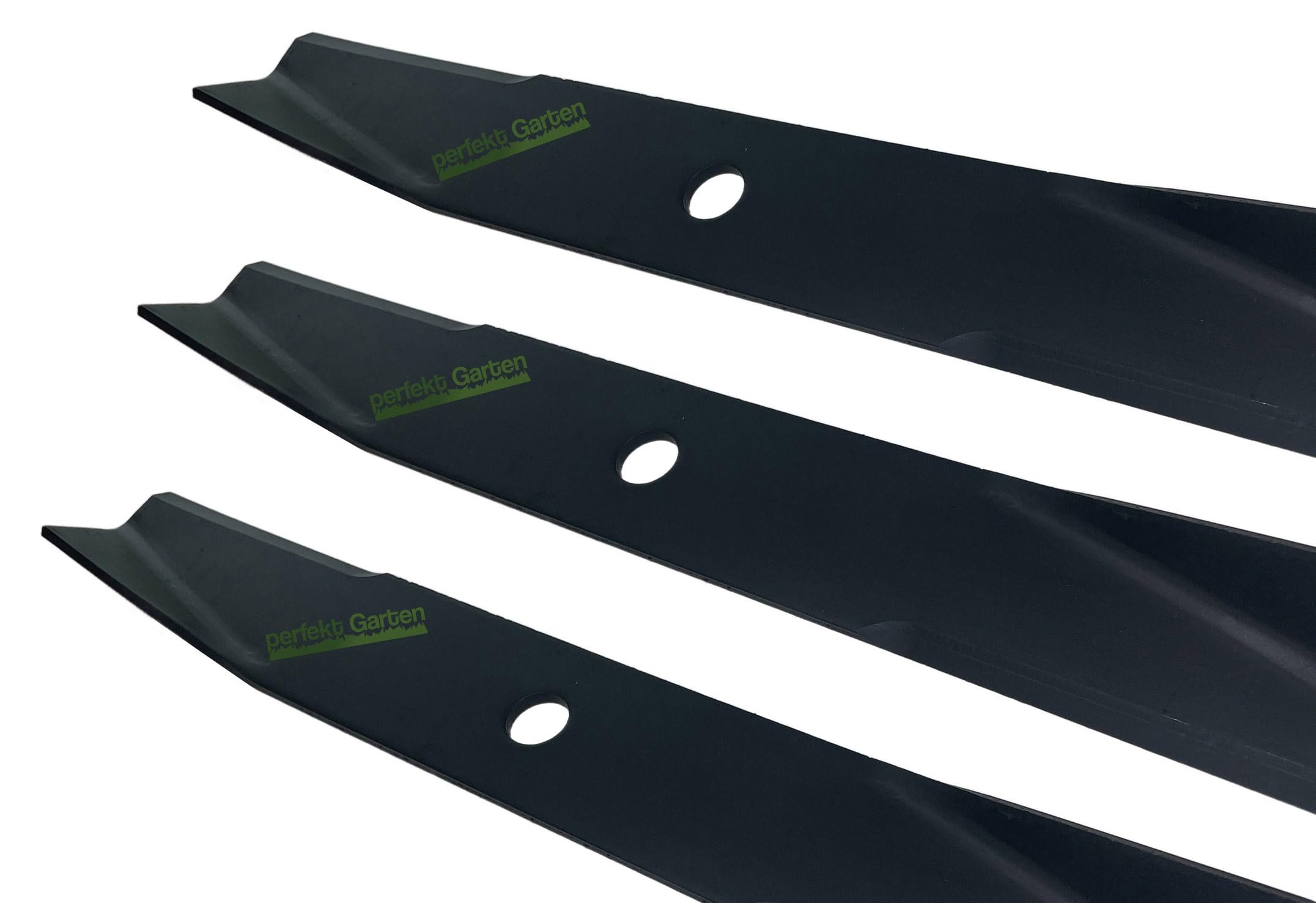perfektGarten 3 cuchillas de cortacésped de 44,7 cm compatibles con Iseki FM 130 de 51 pulgadas FM-065-10 FM 065 10 FM06510