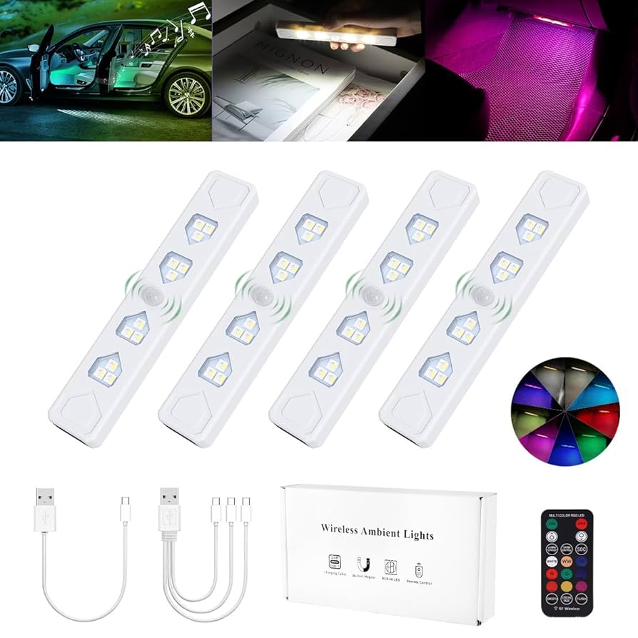 9色 LEDバーライト RGB 人感センサーライト フットライト 足元灯 Amazon.co.jp: Futwod センサーライト 9色 LEDバーライト フット