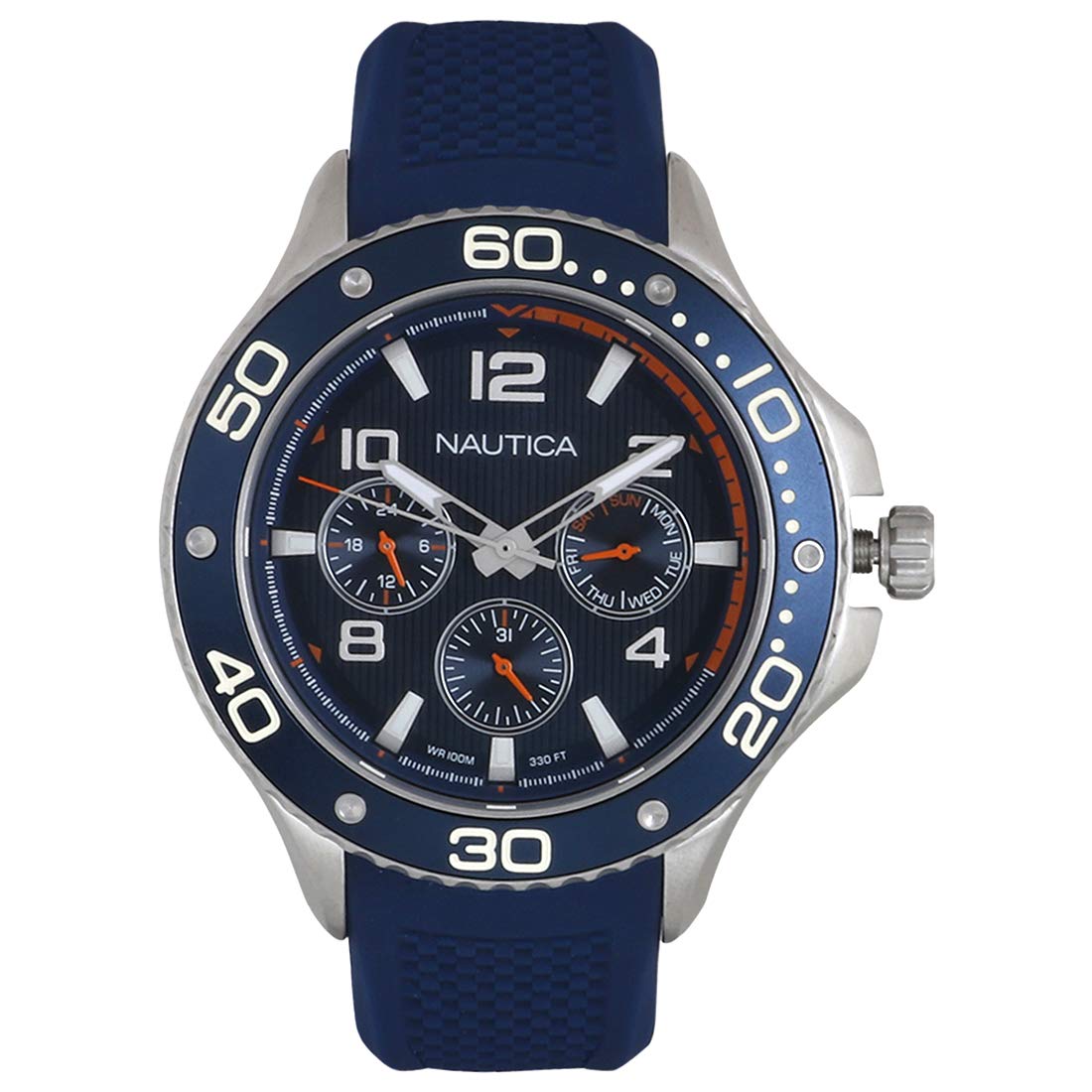 NAUTICA Analog Silver Dial Mens Watch-NAPP25002 (B078Y5R2RQ) Amazon Price History, Amazon Price Tracker