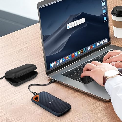 Miniatura 7 de AMFUN Hard Drive Case, Portable External Hard Drive Case for SanDisk Extreme ProSanDisk Extreme Portable External SSD 500GB 1TB 2TB, Travel Hard