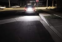 Vista 6 de iJDMTOY Kit de barra de luz de matrícula LED de 12 pulgadas de tamaño completo, súper brillante, 57-SMD, para reversa/conducción, compatible