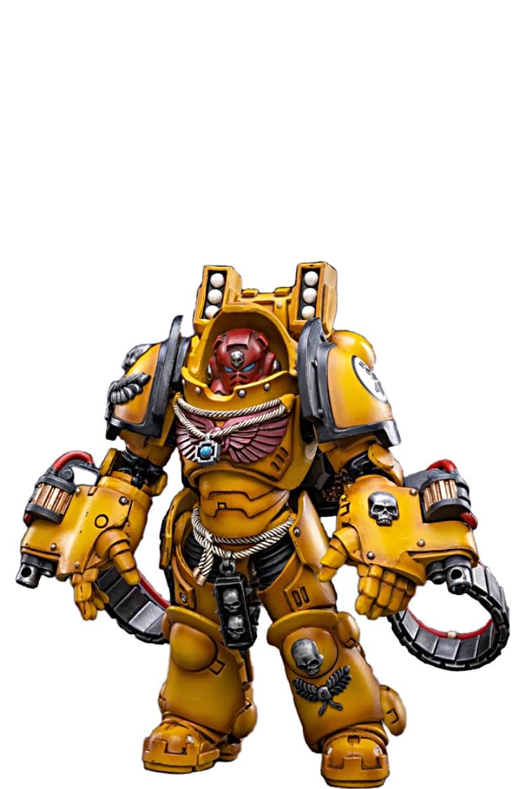 JOYTOY Warhammer 40K 1/18 Action Figure Space Marines lmperial pugni Aggressore Fratello Sergente Lycias Modello da collezione