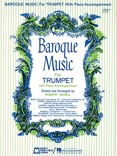 Baroque Music for Trumpet: Trumpet and Piano