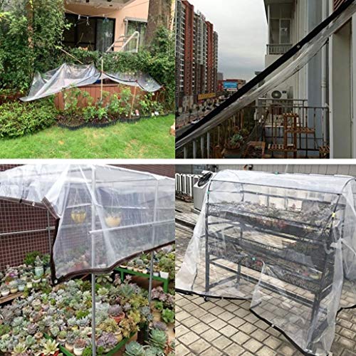 Tela de plástico impermeable gruesa translúcida para aislamiento térmico 7