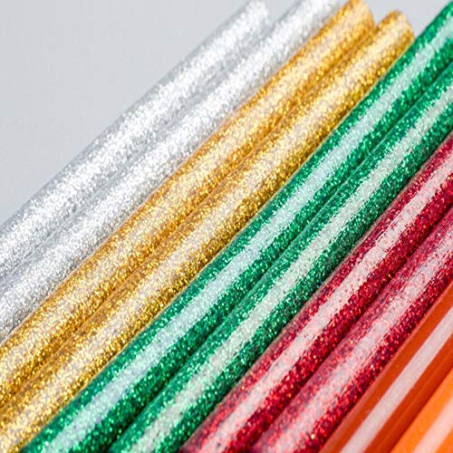 Heißklebesticks mit 11 mm Durchmesser, hohe Viskosität, elektrische Klebepistole, Bastelwerkzeug, bunte Klebestifte für Album und Legierungszubehör, 50 Stück/10 Farben