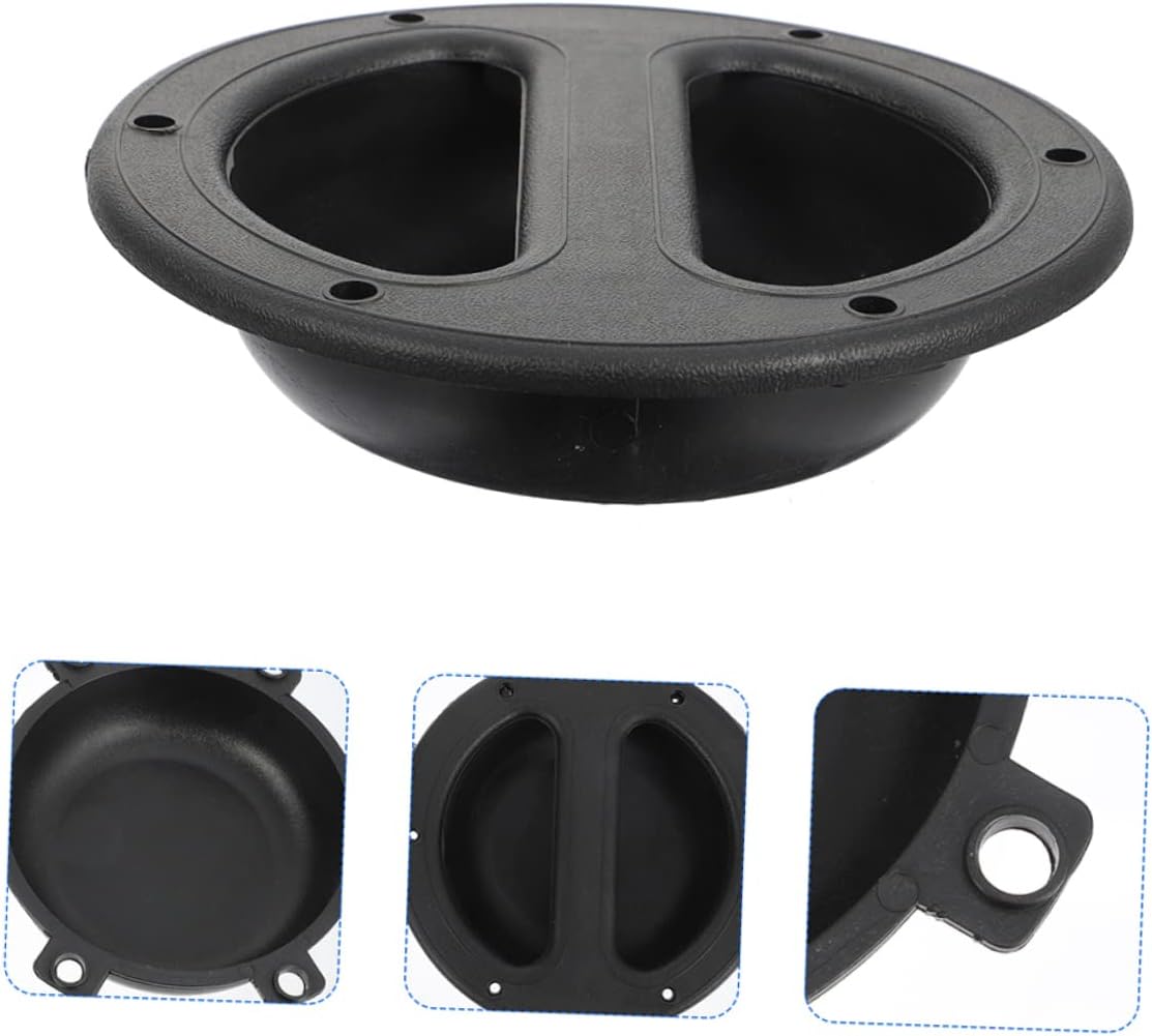 8pcs Speaker Cabinet Handles Round Carrying Grip Aid for Speaker Box Smooth Abs Handle Supplies